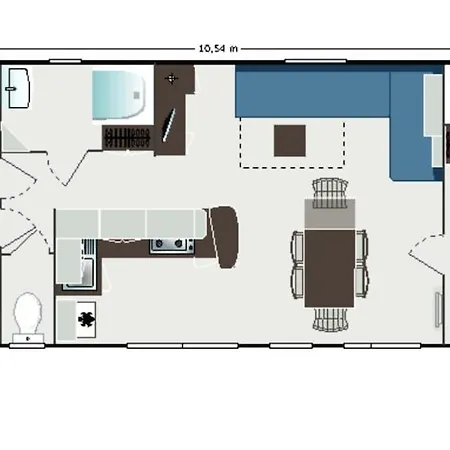 Campsite Jolie Mobilhome 331 Gastes